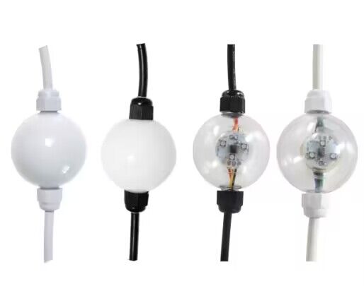 50mm LED ball string cover and cable options